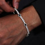 4MM CLOVER RIVIERA BRACELET