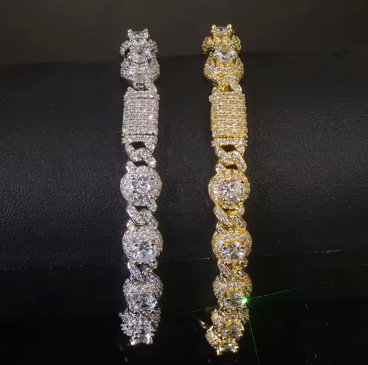 7.5MM ICED TENNIS BRACELET