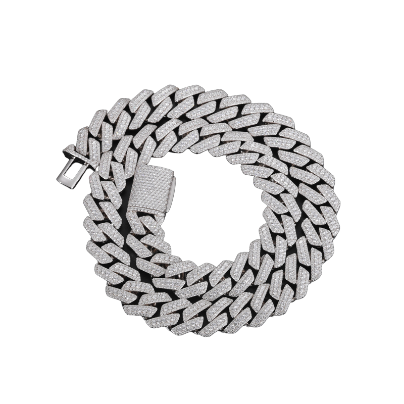 3-ROW CUBAN CHAIN