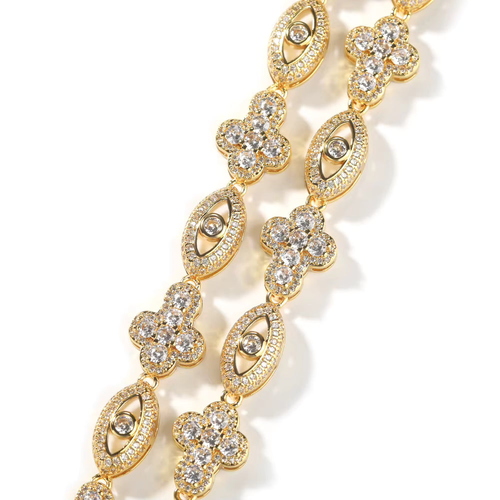 13MM ICED EYES CHAIN