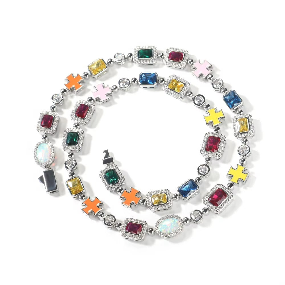 8MM PREMIUM MULTISTONE CHAIN