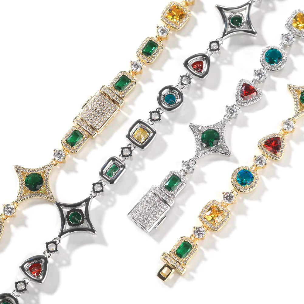 9MM MULTISTONE CHAIN
