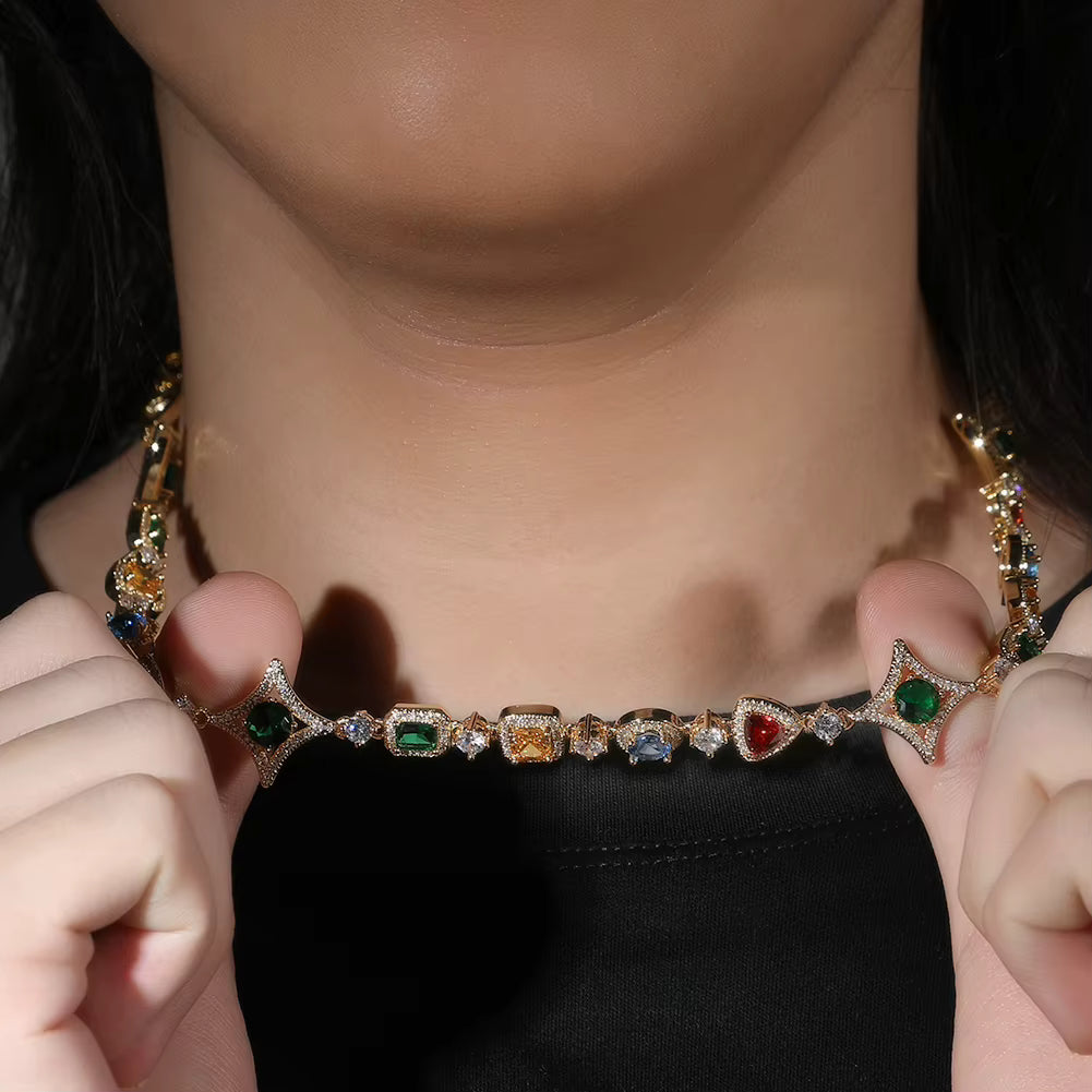 9MM MULTISTONE CHAIN