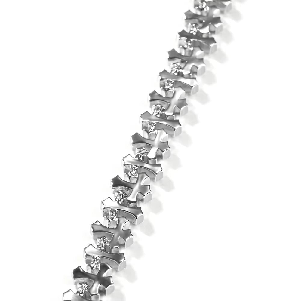 11MM CROSS TENNIS CHAIN