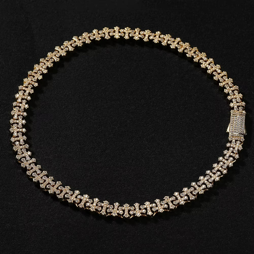 11MM CROSS TENNIS CHAIN