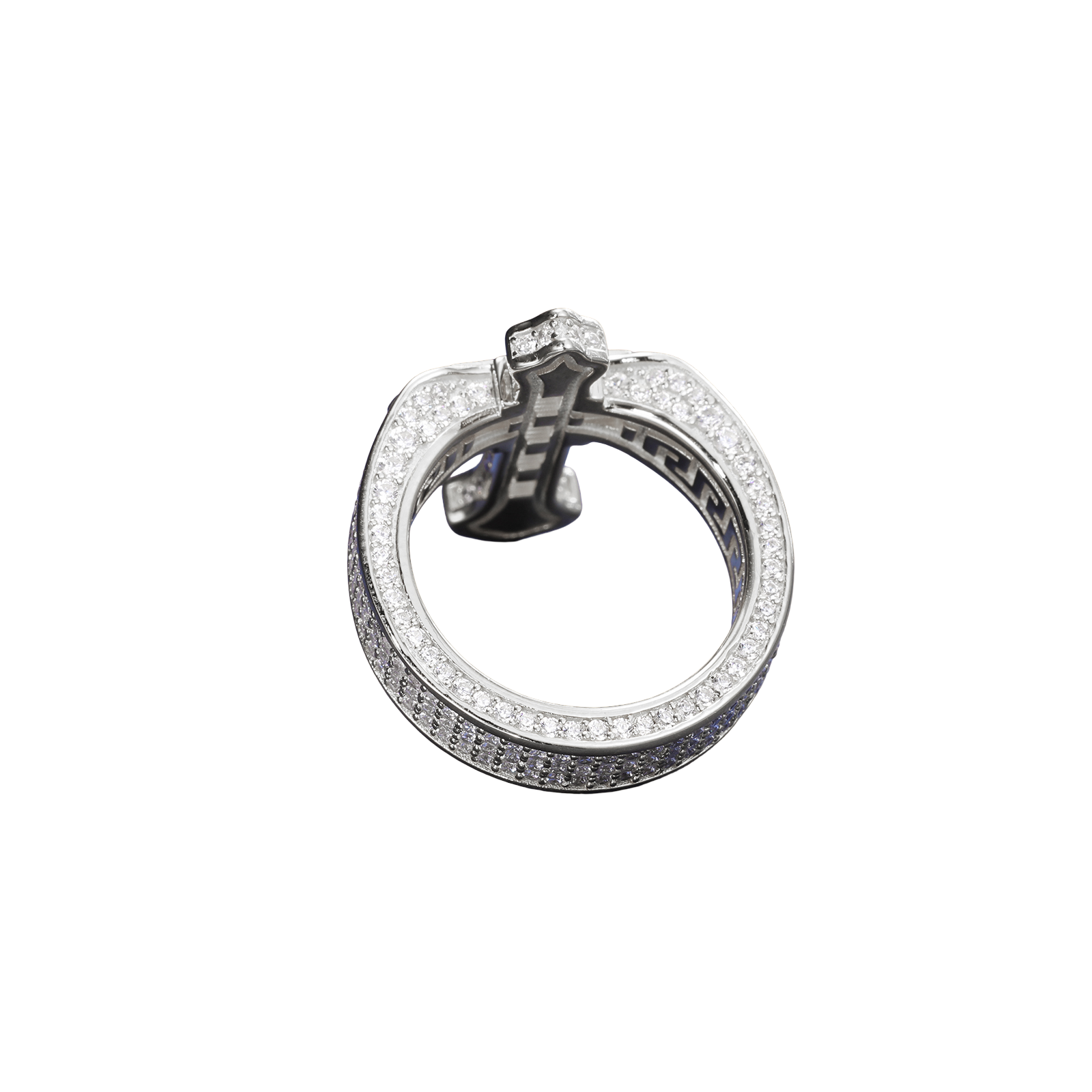 BAGUETTE CROSS RING