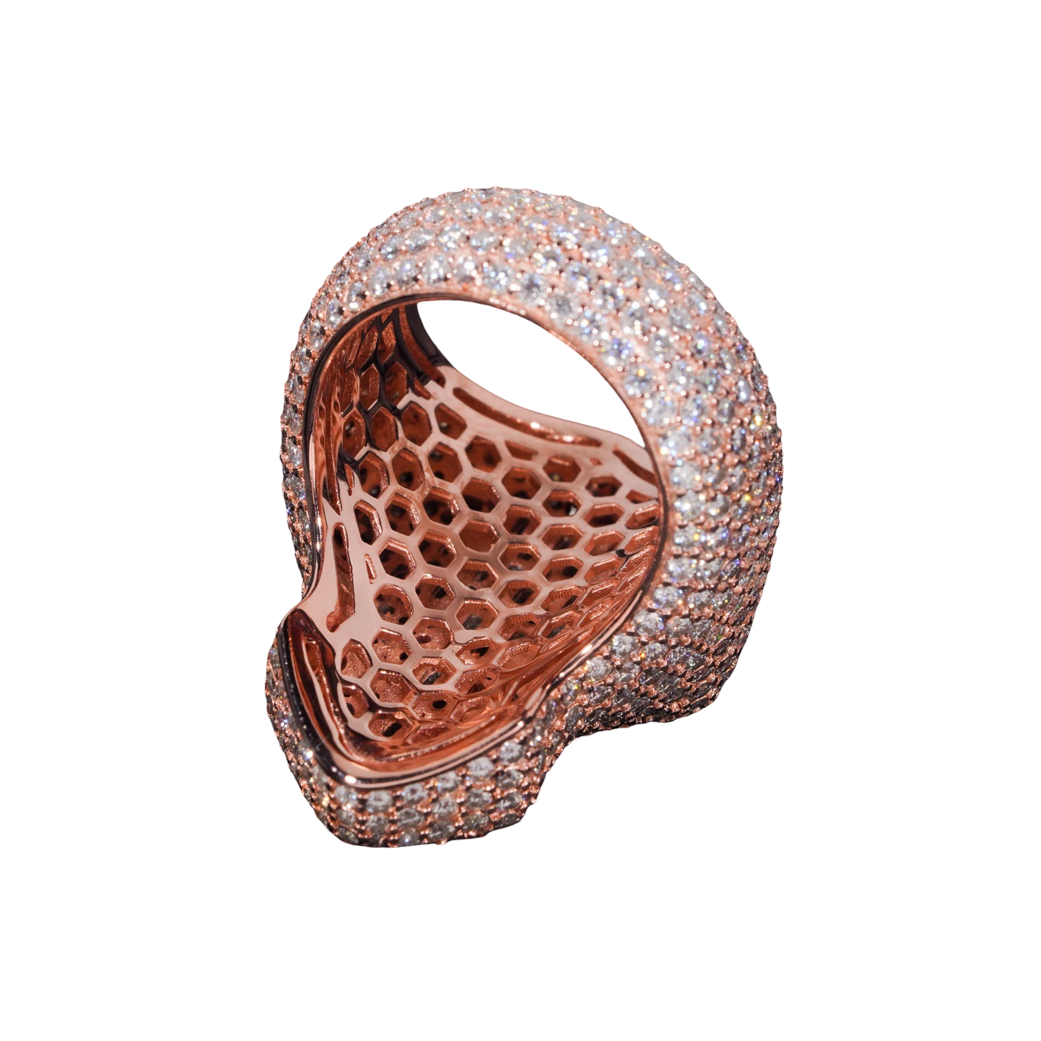 BAGUETTE CROSS RING