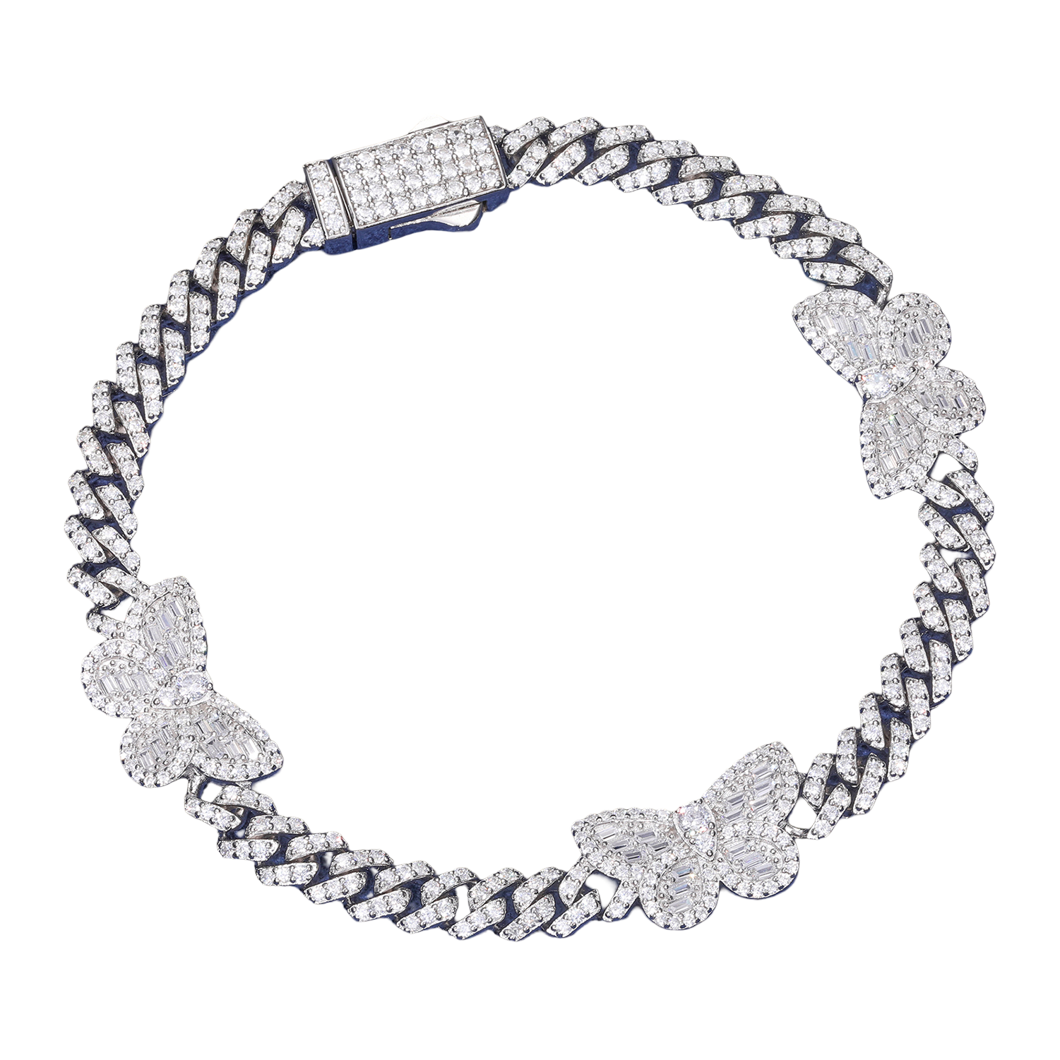 BUTTERFLY CUBAN LINK BRACELET