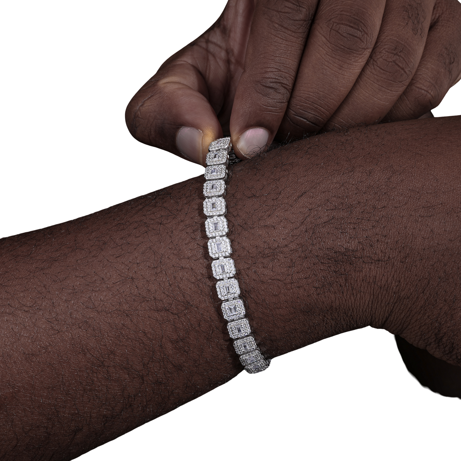 BAGUETTE TENNIS BRACELET