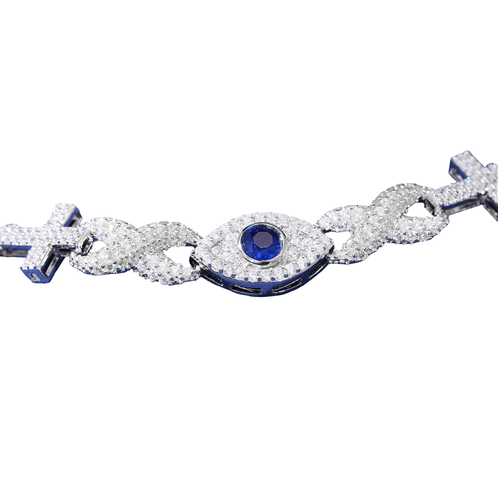 EYES-CROSS INFINITY BRACELET