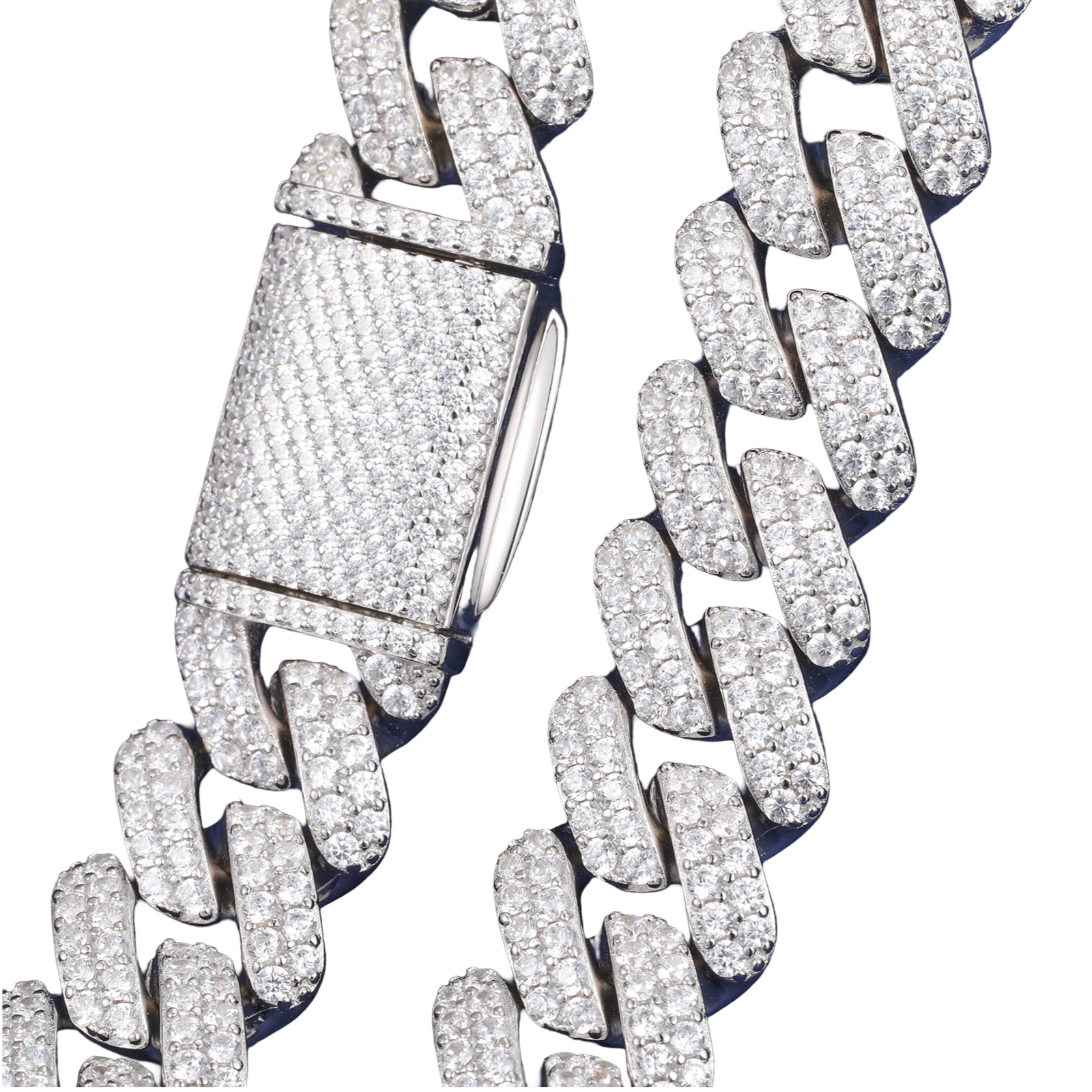 CLASSIC ICED-OUT CUBAN CHAIN