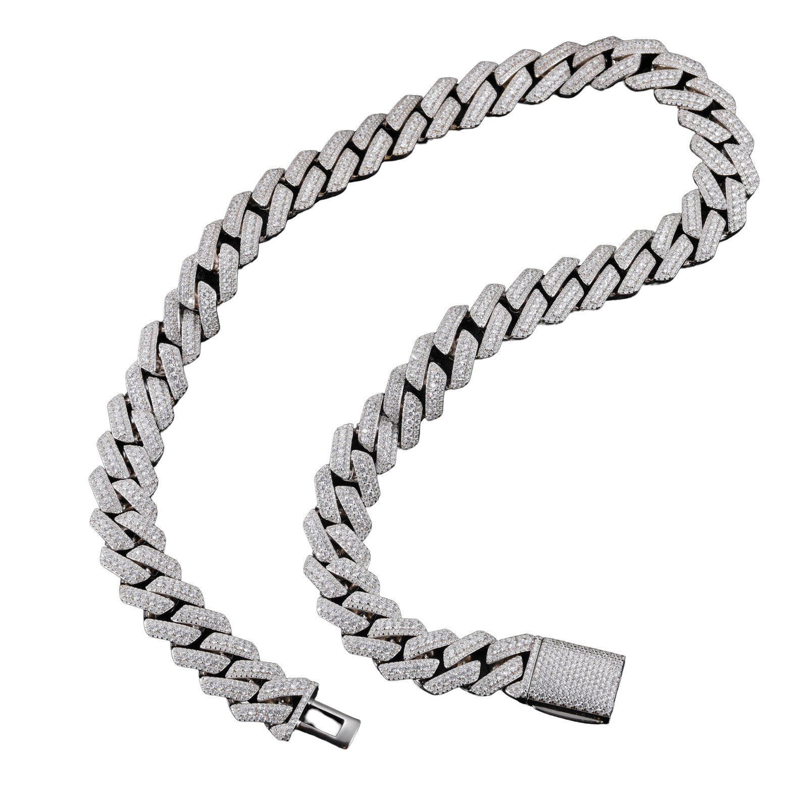 3-ROW CUBAN CHAIN