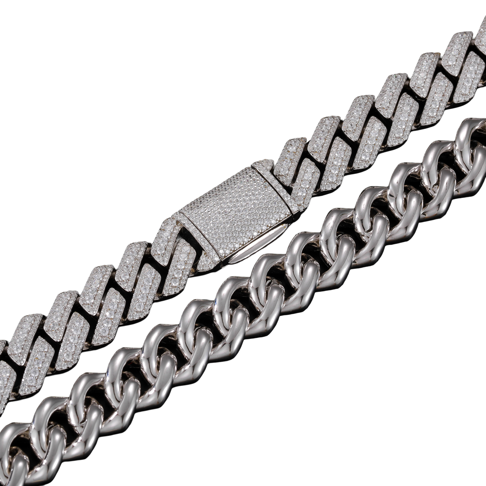 3-ROW CUBAN CHAIN