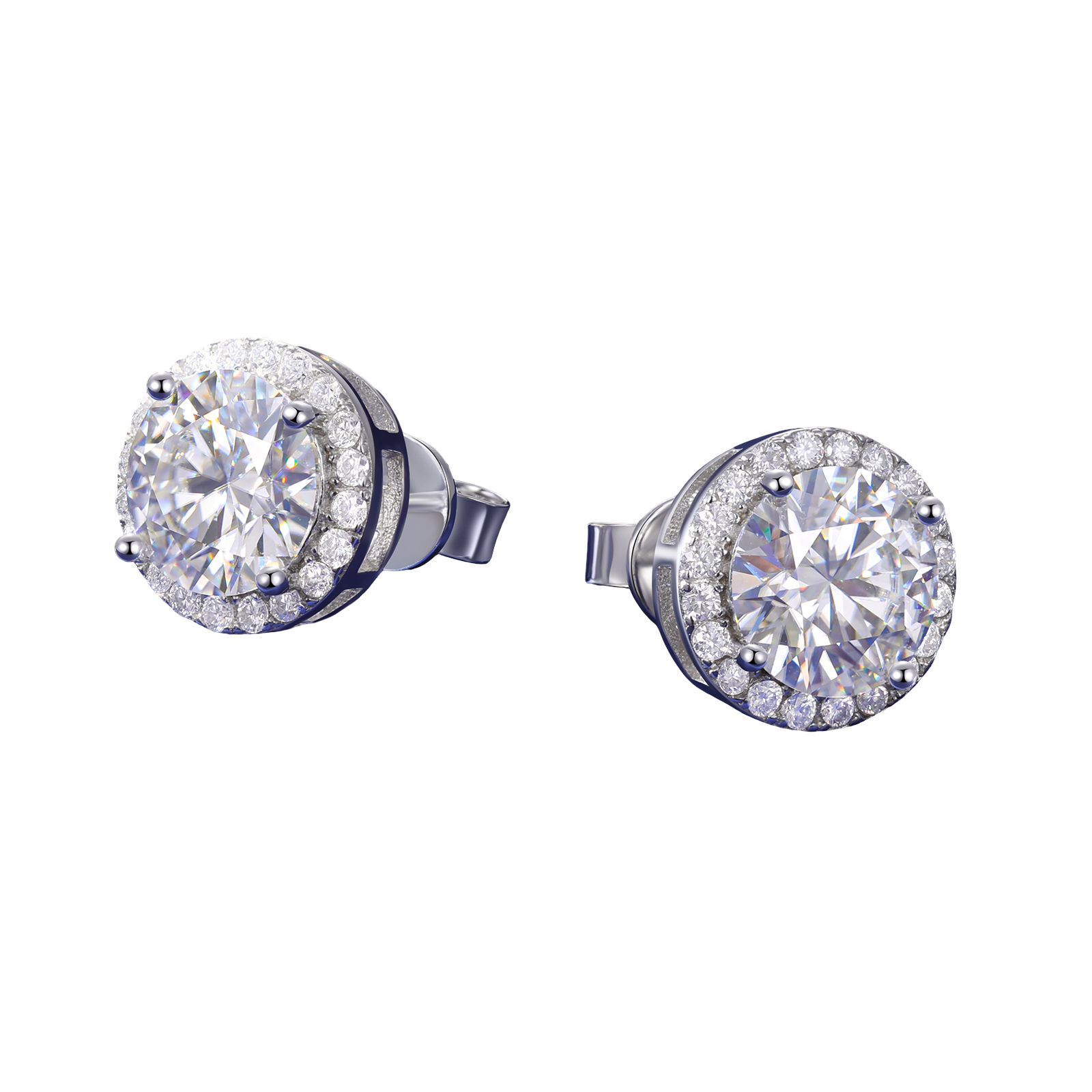 ICEDOUT HALO EARRINGS