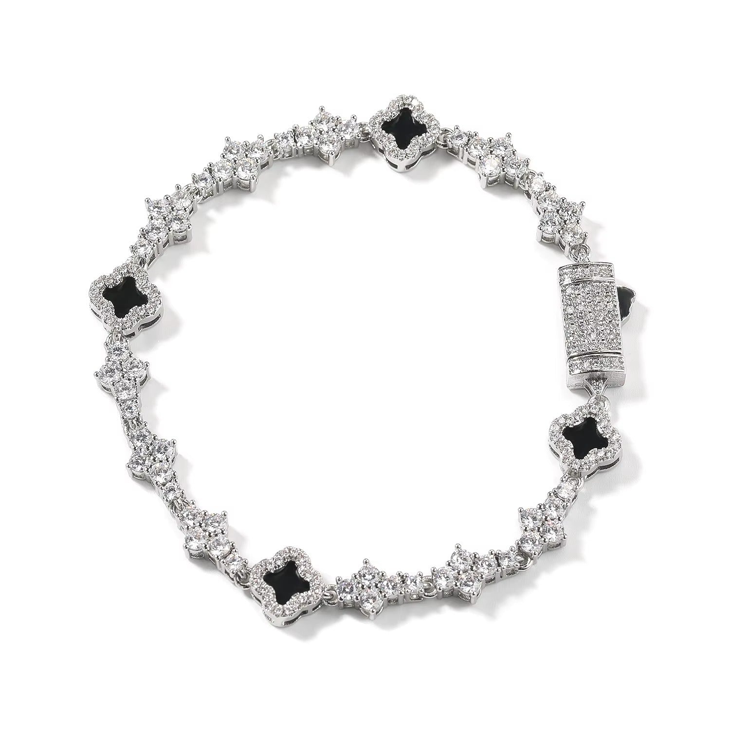 4MM CLOVER RIVIERA BRACELET